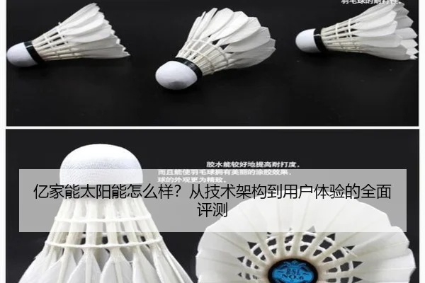 亿家能太阳能怎么样？从技术架构到用户体验的全面评测